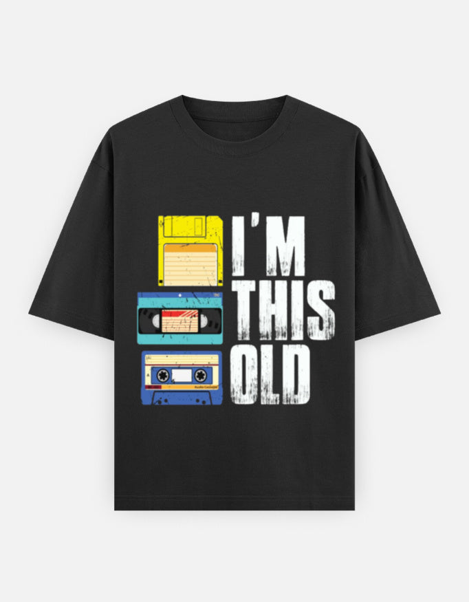 90's | Unisex Oversized Classic T-Shirt Qikink