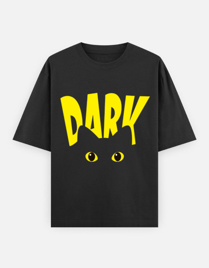 Dark | Unisex Oversized Classic T-Shirt Qikink