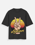 Believe | Unisex Oversized Standard T-Shirt Qikink